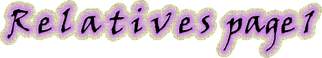R e l a t i v e s  page 1